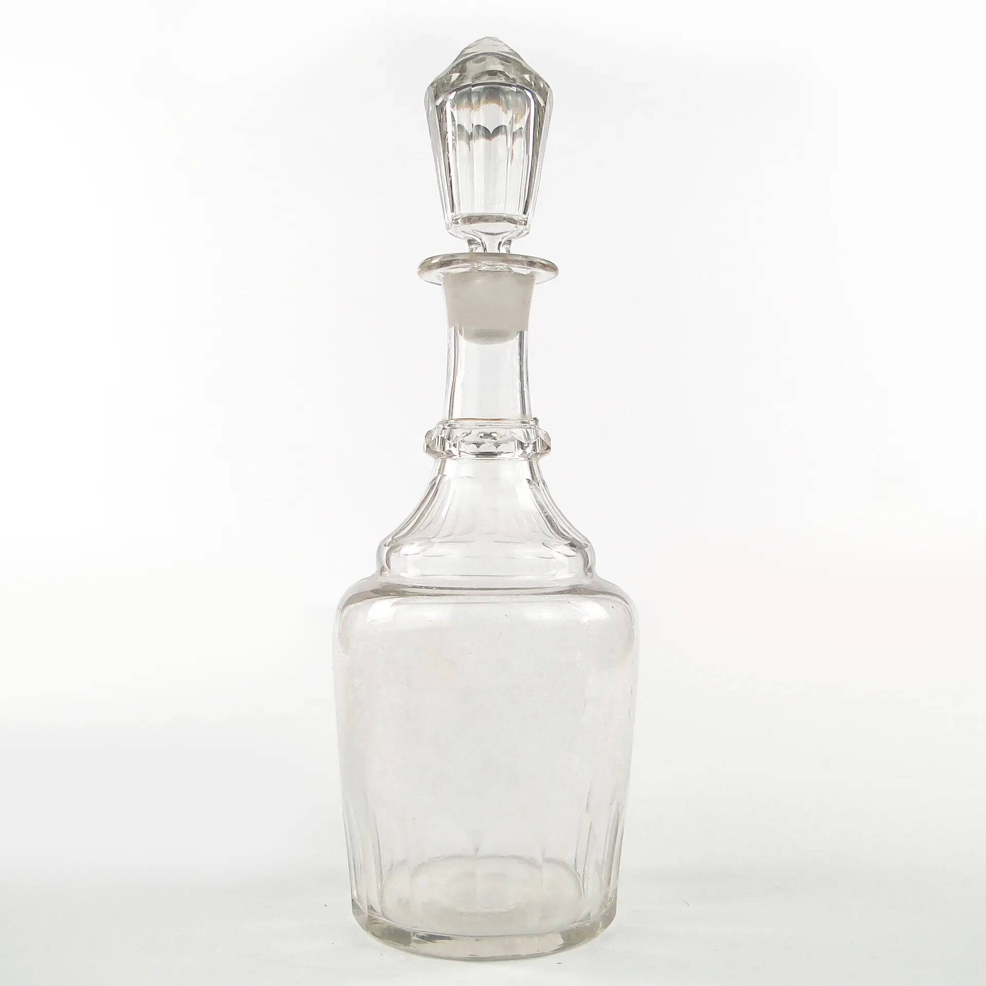 Art Deco carafe, crystal, Sweden, 1950s