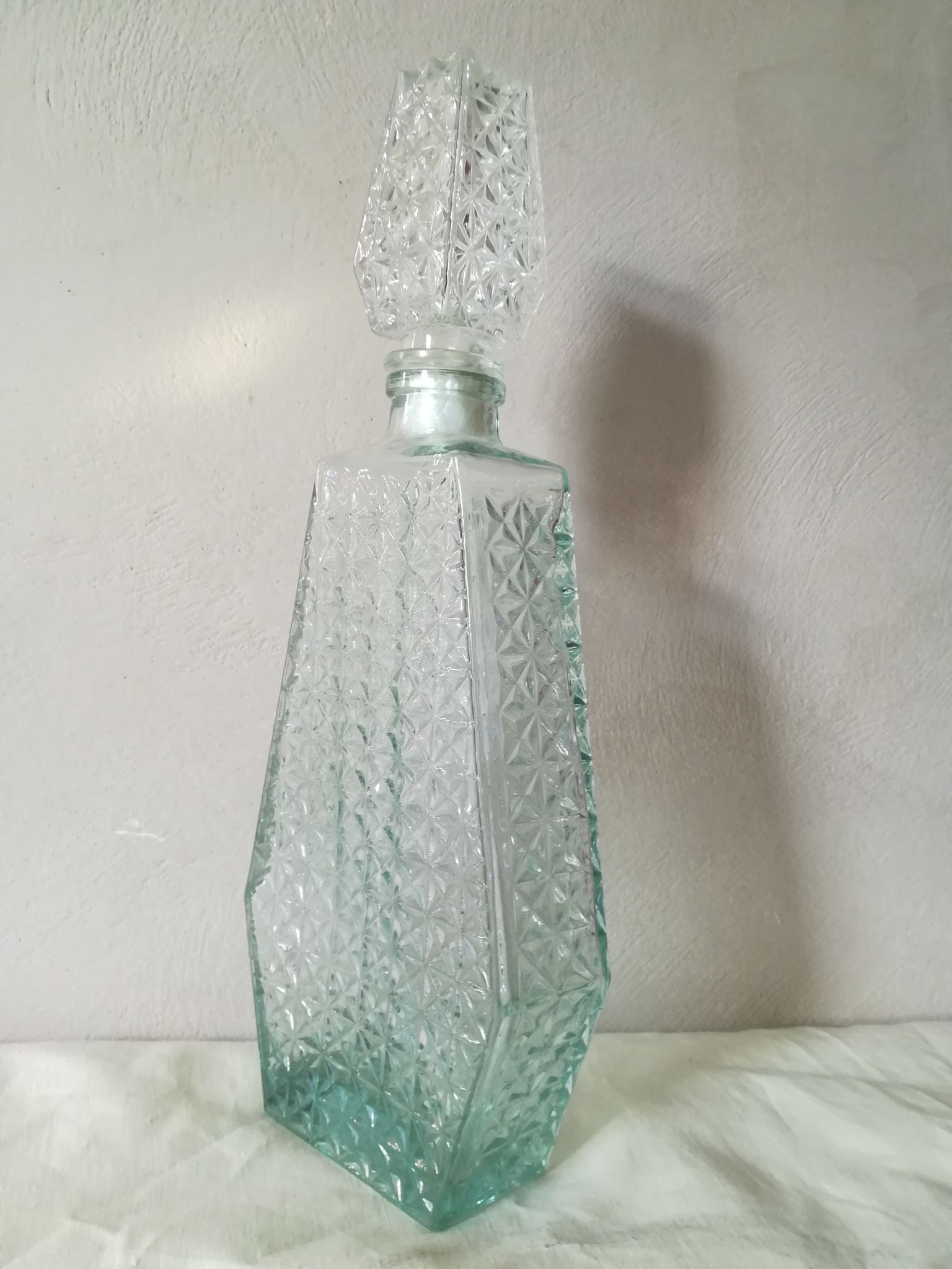 Carafe vintage en verre