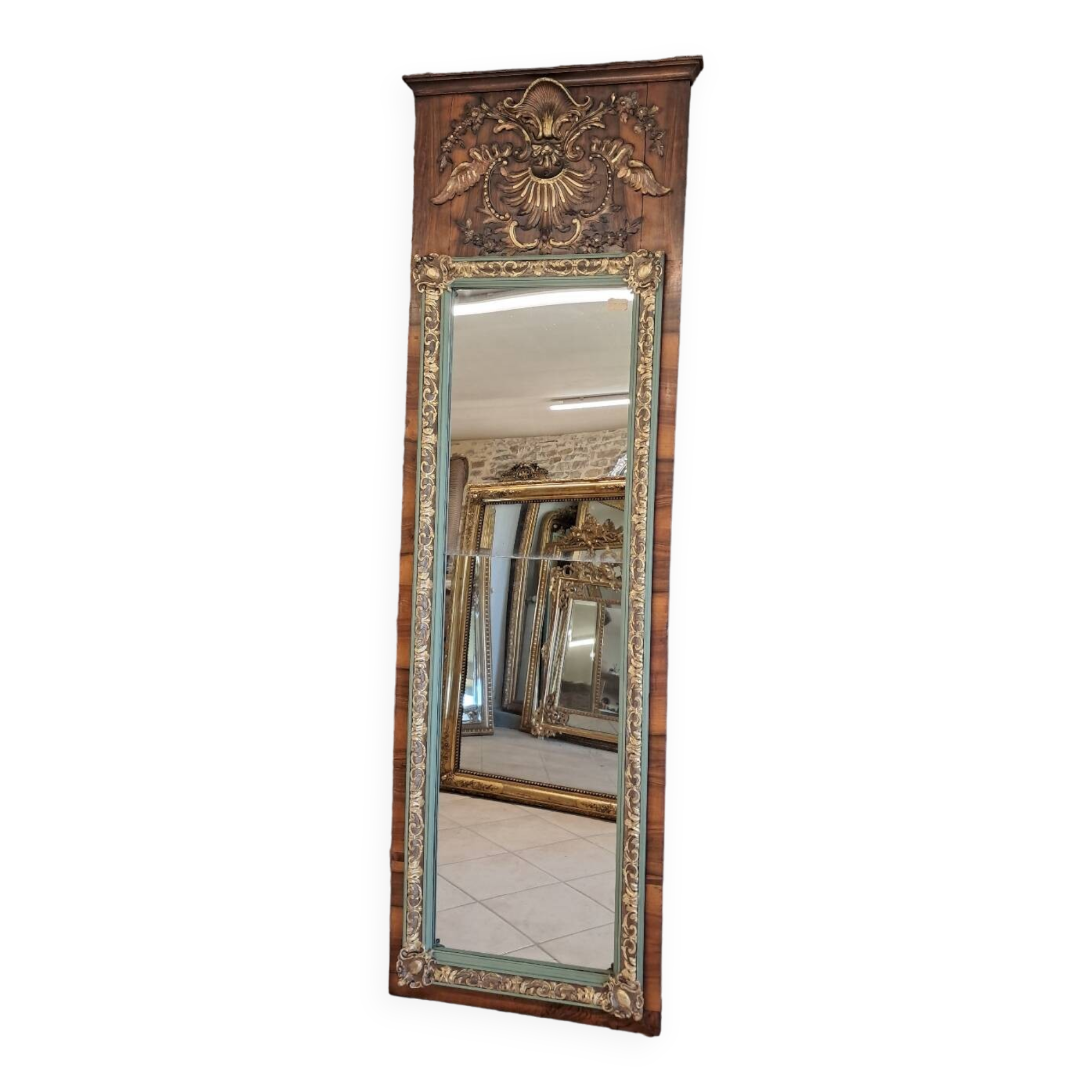 Restoration period mirror 2m25 x 67