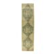 1970s Turkish hand-knotted runner rug 89x350
