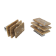 Pair of lupi marble sconces made in Italy 1960