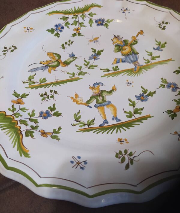 Assiette décorative Moutier