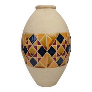 Vase céramique émaillée - art