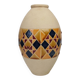 Glazed ceramic vase Art Deco.