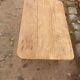 Wooden coffee table with a drawer