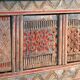 Old carved and polychrome enfilade in fir wood – China, circa 1930