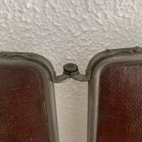 Vintage mirror 1930 barber triptych - 28 x 69 cm