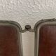 Vintage mirror 1930 barber triptych - 28 x 69 cm