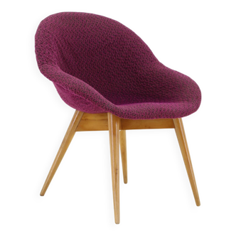 Chaise en hêtre des années 1970, Tchécoslovaquie