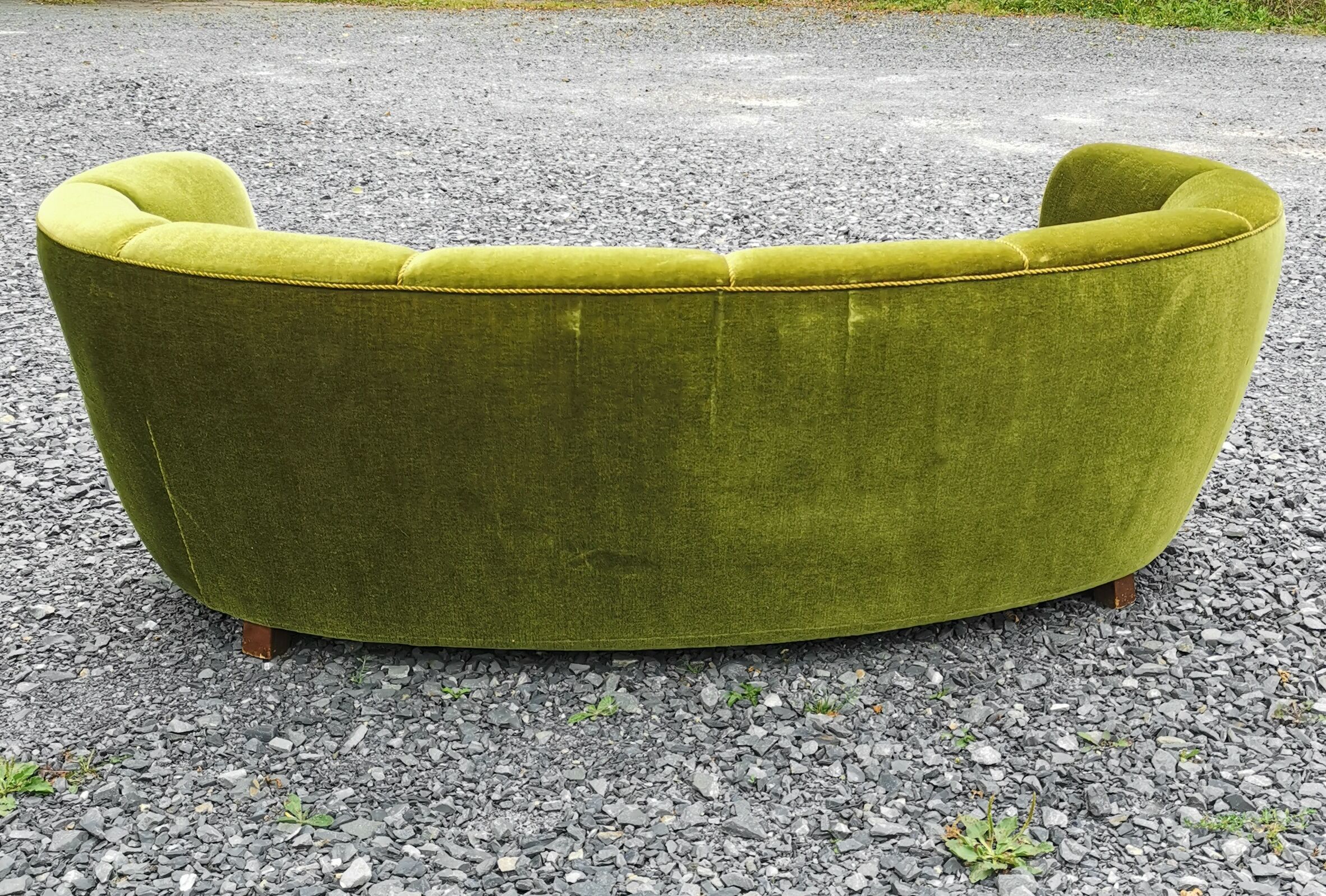 Scandinavian banana sofa