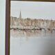 Tableau aquarelle honfleur bretagne