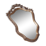 Golden mirror 32x41cm