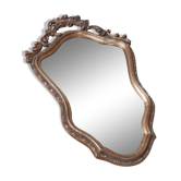 Golden mirror 32x41cm