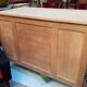 Raw wood desk
