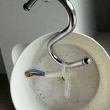 Suspension vintage en verre soufflé