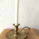 Chandelier bougeoir en laiton