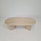 Travertine Coffee or Side Table, Italy 1980s