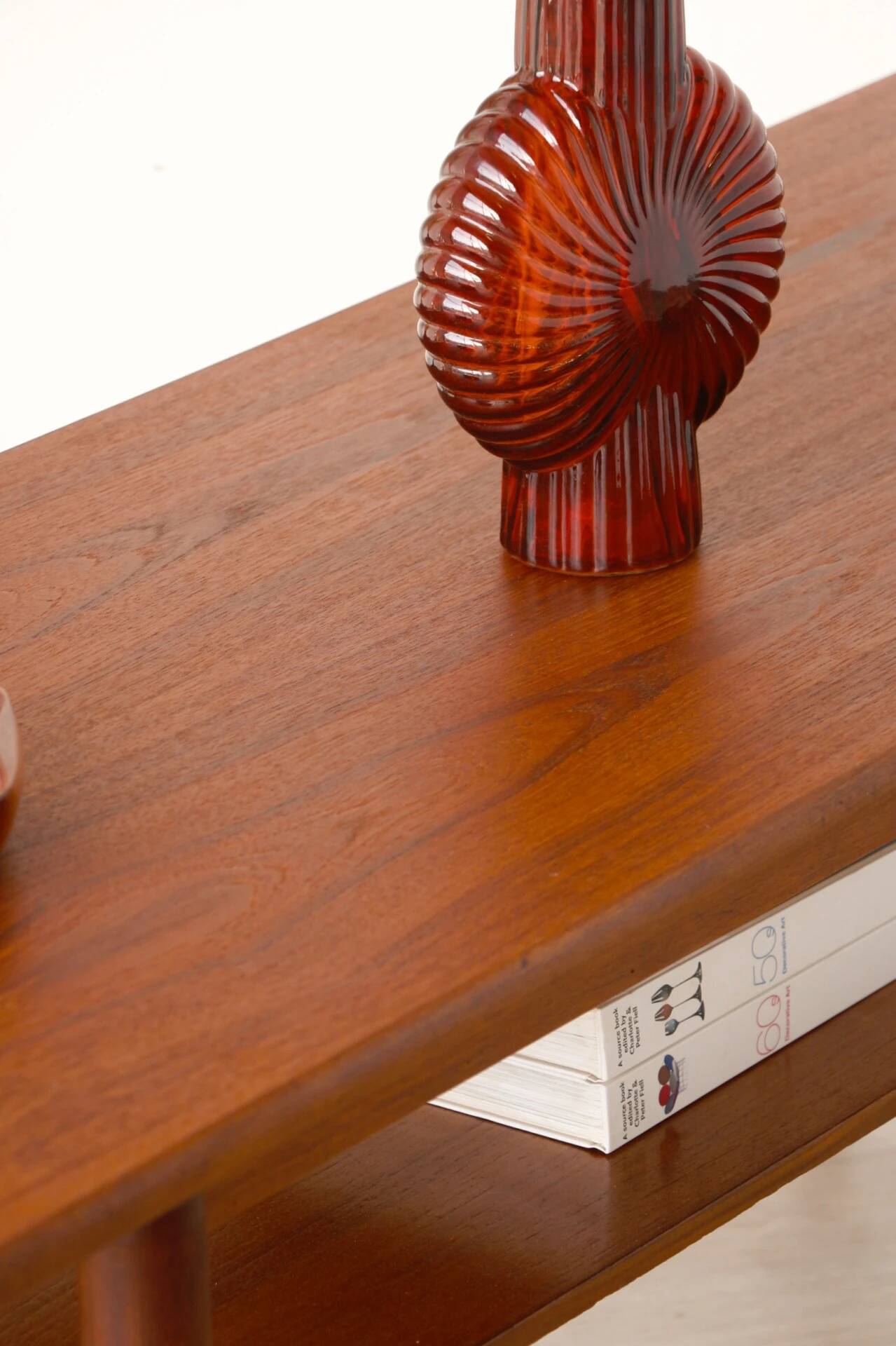 Vintage Scandinavian teak coffee table (Denmark, 1960s)