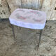 Vintage Bathroom Stool GILAC 1480 Bakelite + Chrome Compass Legs