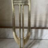 Art Deco chandelier in solid brass