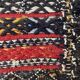 Handwoven Berber Kilim rug, wall hanging.