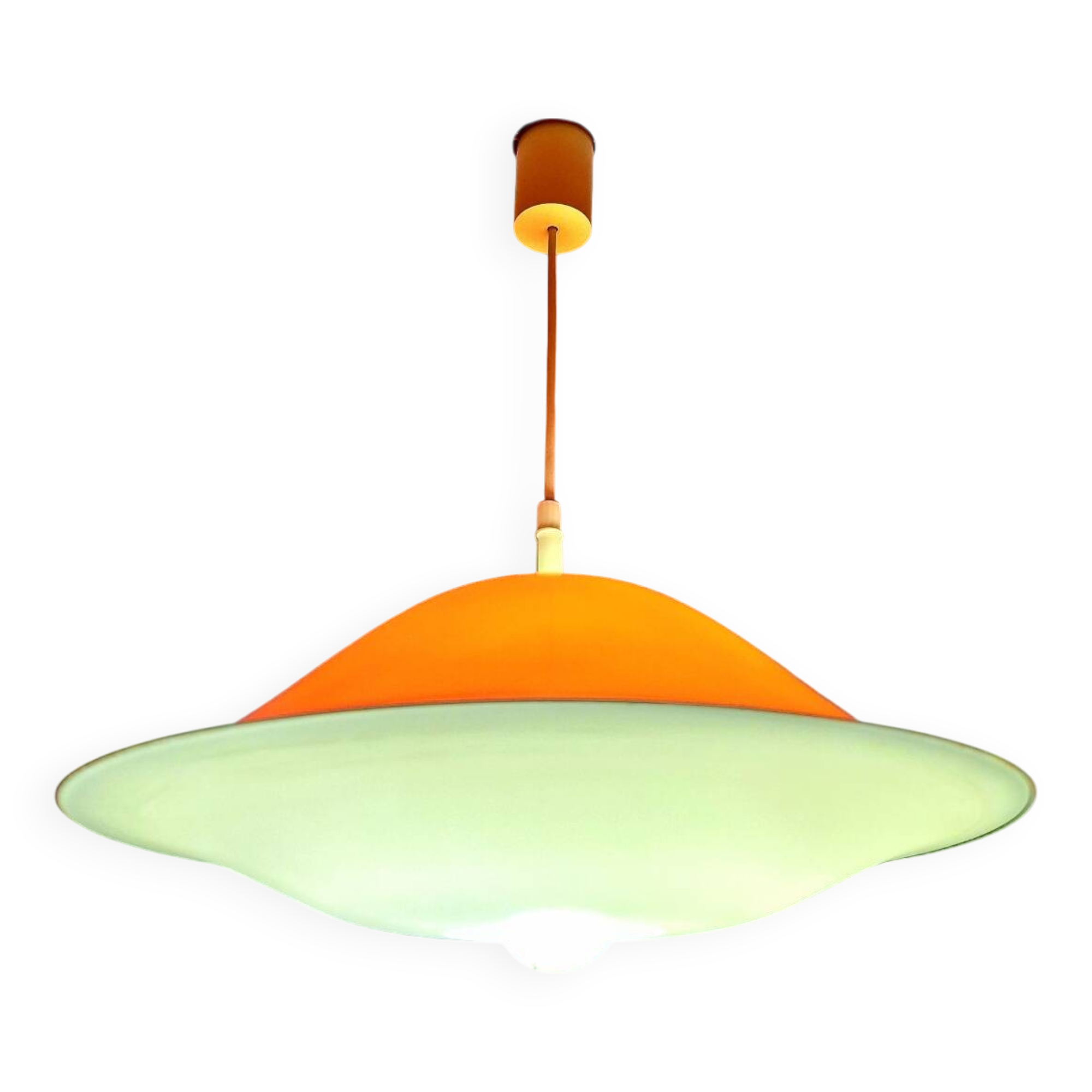 Vintage erco lighting, designer pendant light