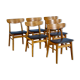Set of 6 Danish dining chairs in teak by Farstrup, 1960s