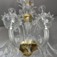 Chandelier Venetian Murano glass