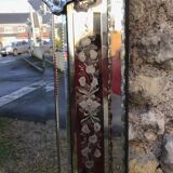 Venetian mirror XIXth 120 x 74 cm