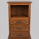 Chevet / table de chevet en chêne – style rustique
