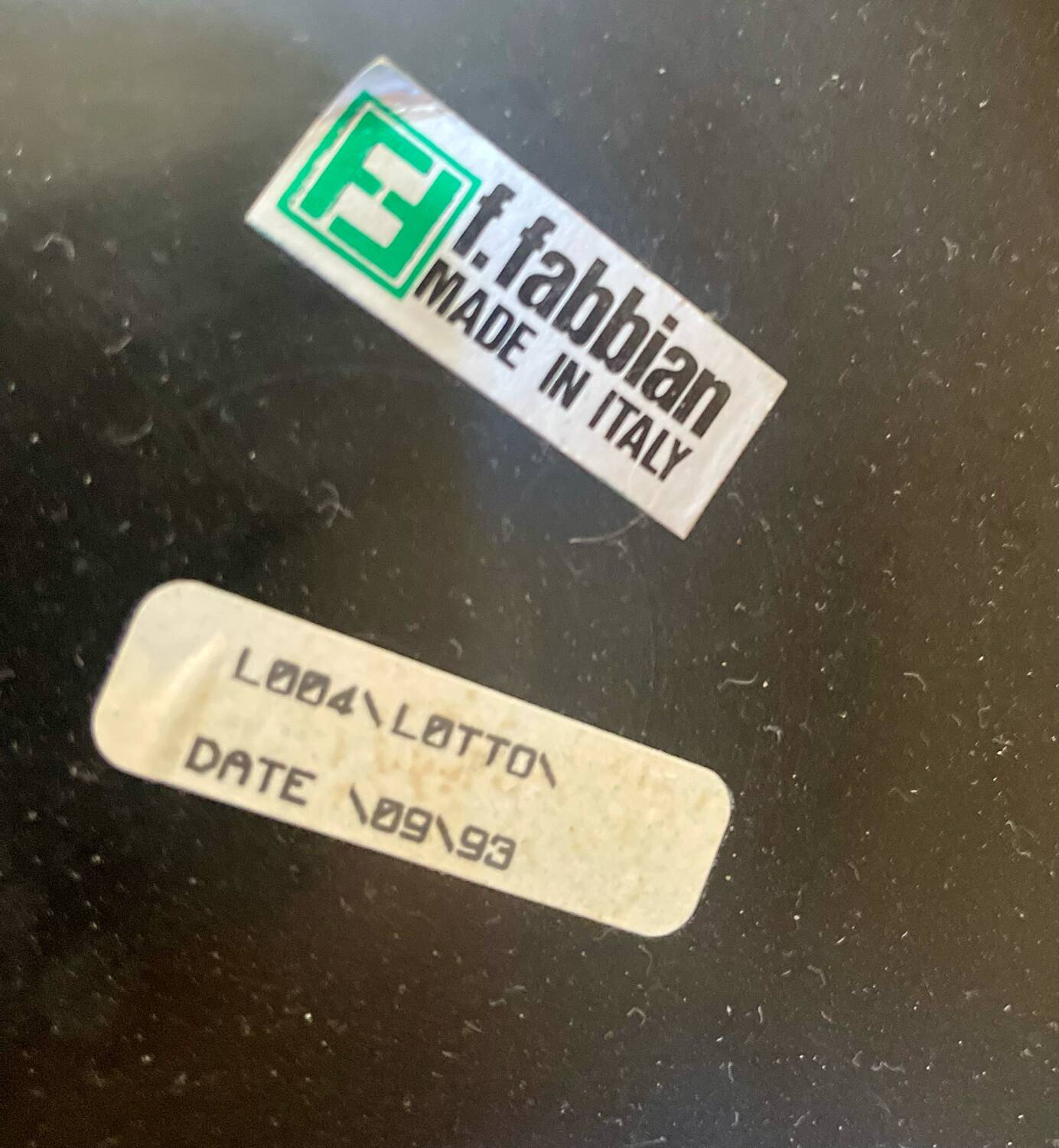 Pair of vintage Italian F.Fabbian bedside lamps