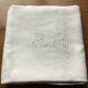 Nappe et 12 serviettes en lin marquées AA