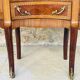 Commode style Louis XV en loupe d'orme et noyer
