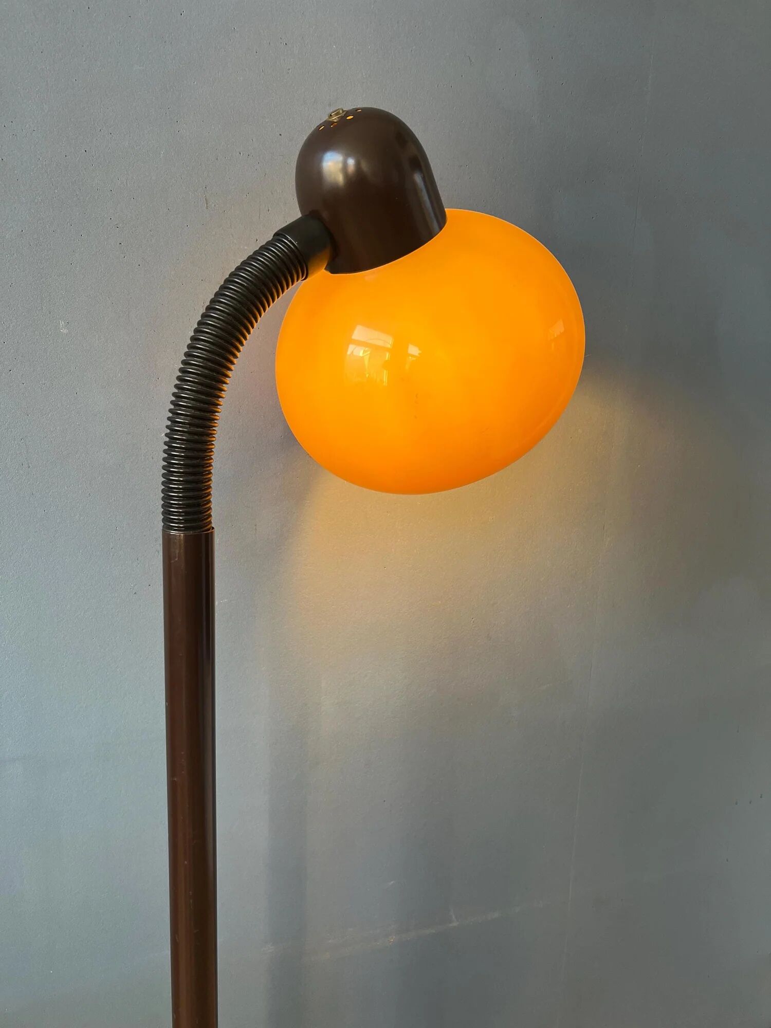 Mid-century space age mushroom floor lamp by Hala Zeist