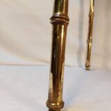 Vintage round tripod planter attributed to Jacques Adnet - 50s/60s