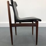 Rosewood Dining Chair by Inger Klingenberg for Fristho,  1960s,