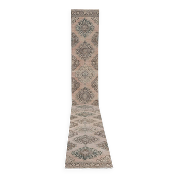Tapis de couloir turc vintage