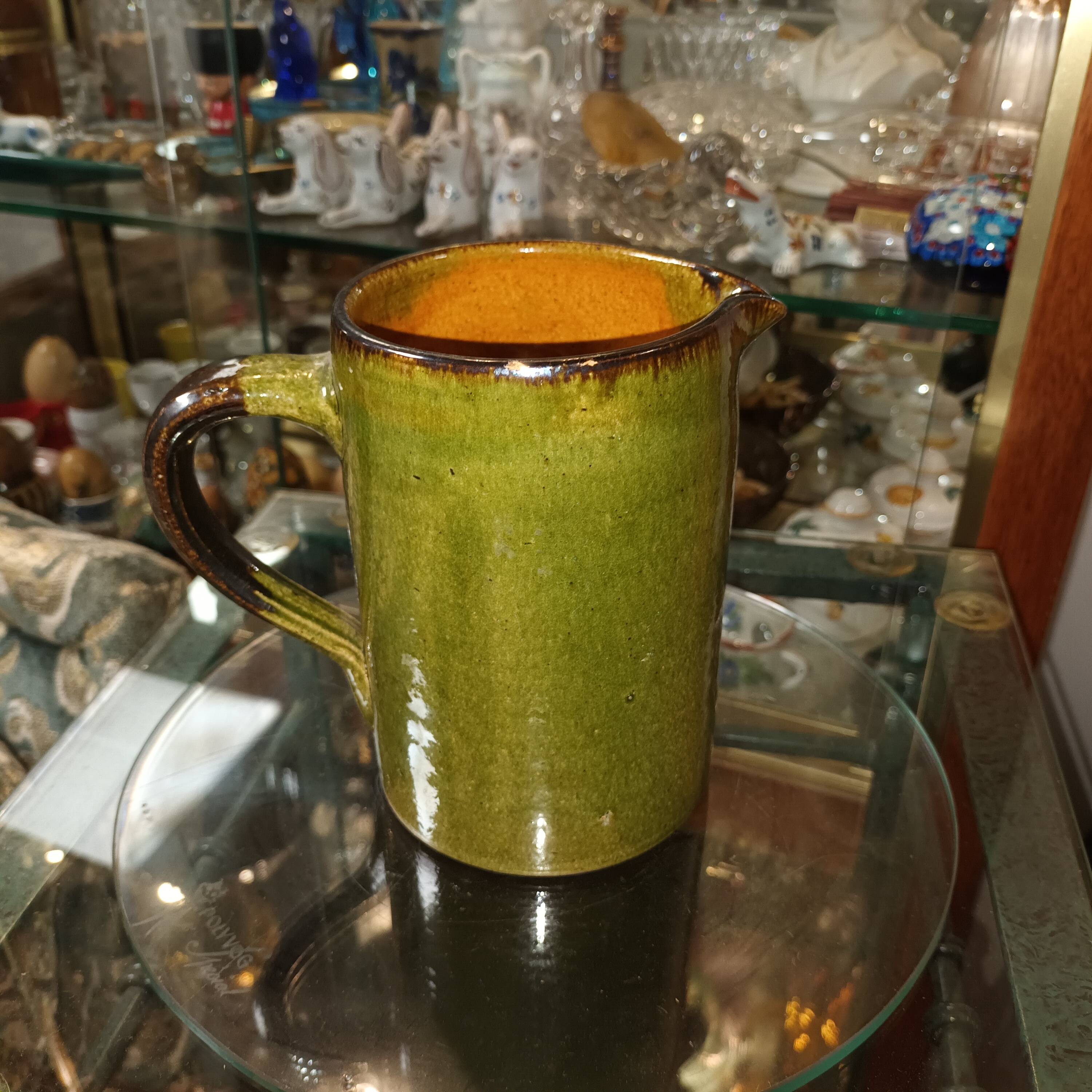 vintage terracotta water pot