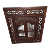Mirror with shutters carved Indonesian