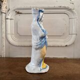 18th century Virgin Mary in Nevers earthenware