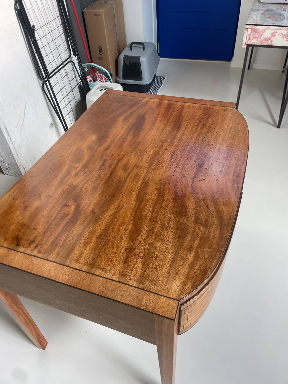 Antique marquetry desk