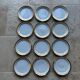 12 Saint-Amand porcelain dessert plates