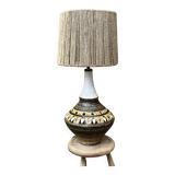 G Pelletier ceramic lamp
