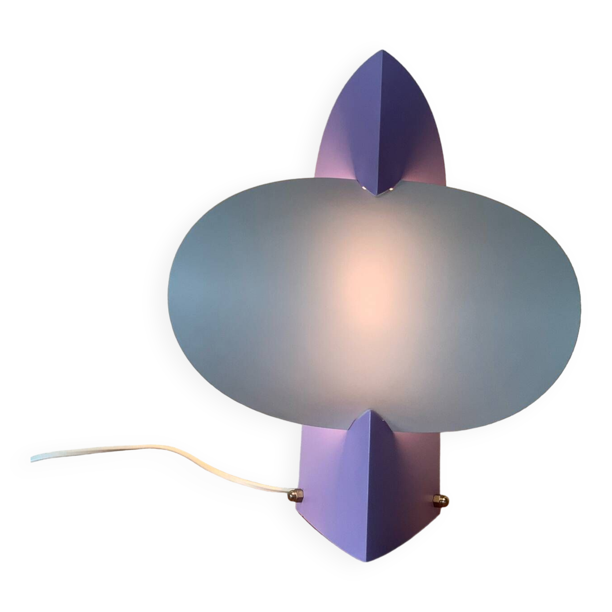 Vintage Lamp Slamp Samuel Parker 80.s Post-modern Sails Opaflex