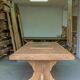 400 × 120 Reclaimed Oak Dining Table : Rustic Barn Wood, Handmade