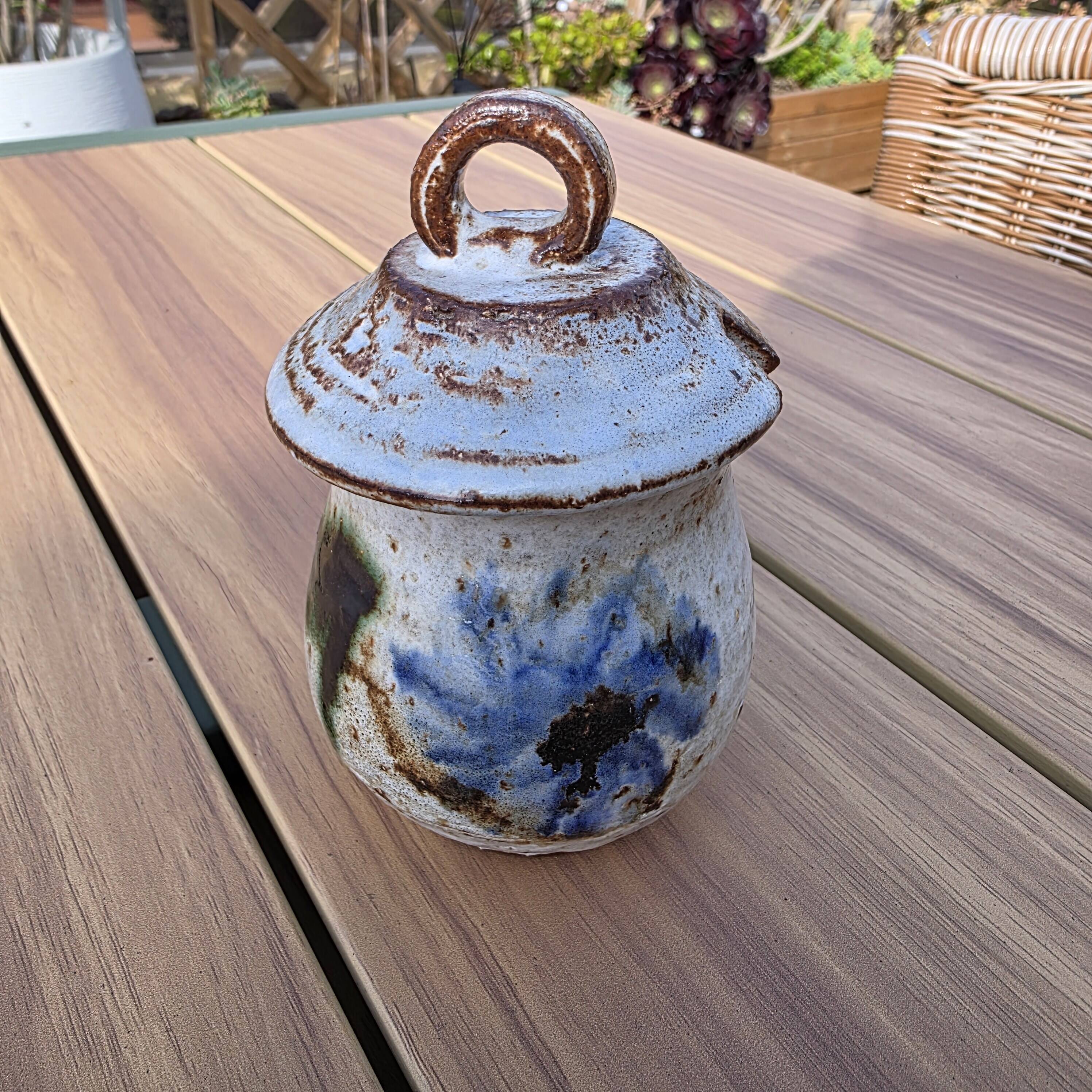 Vintage Covered Pot Duo - Vallauris Ceramic - 60s/70s