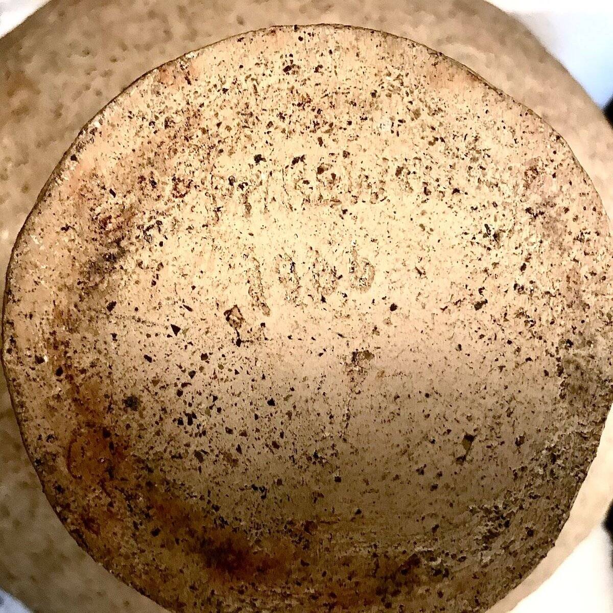 Sculptural studio ceramic art pottery vase, Germany 1966