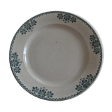 Plat rond Terre de fer