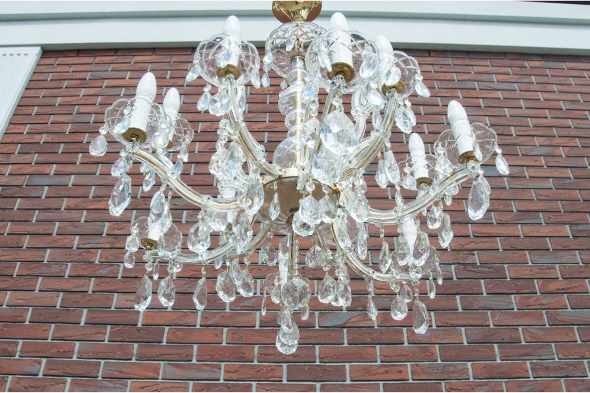 Crystal chandelier, France, first half of the 20th century