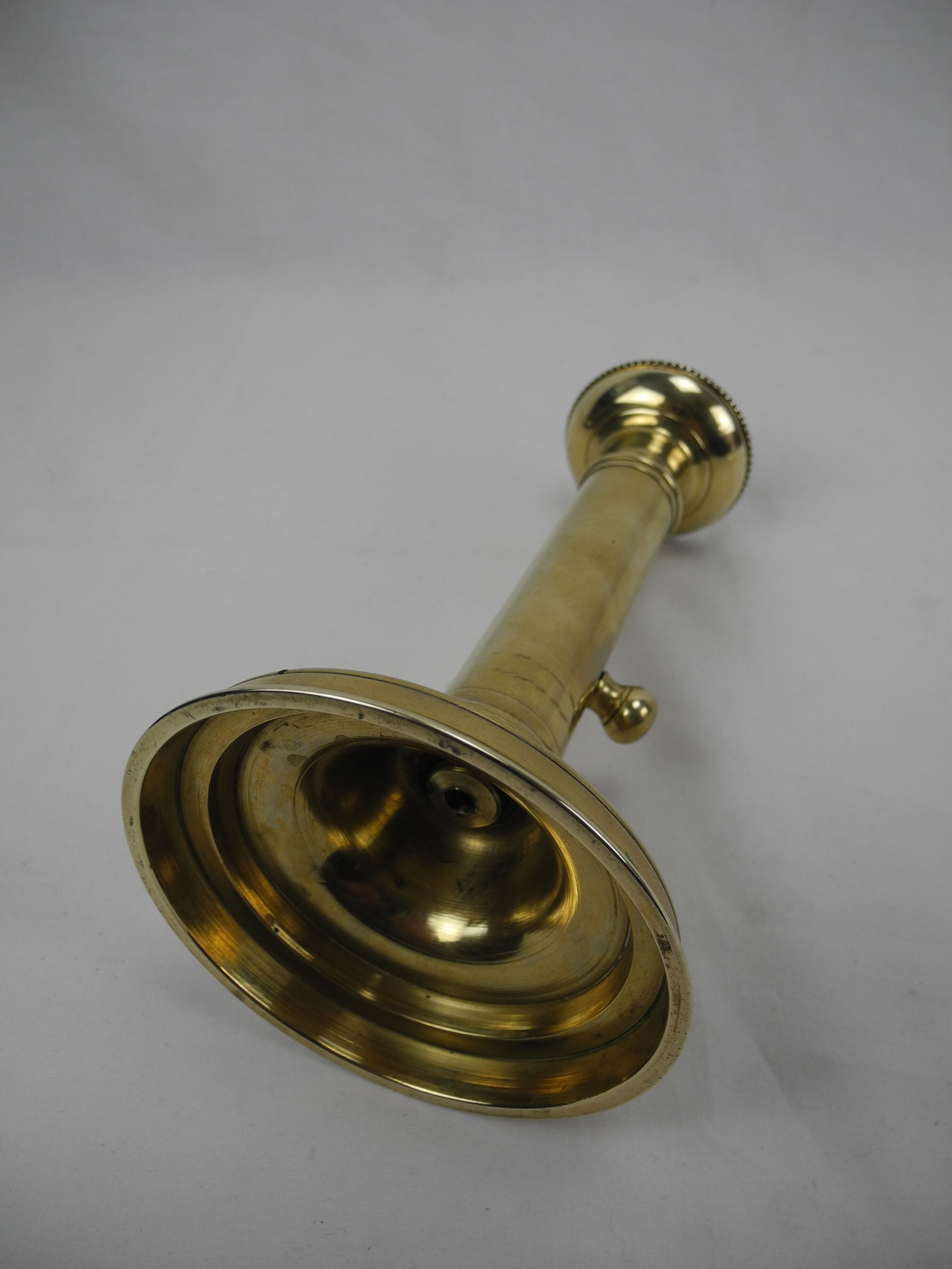Old candlestick brass candle holder vintage decoration